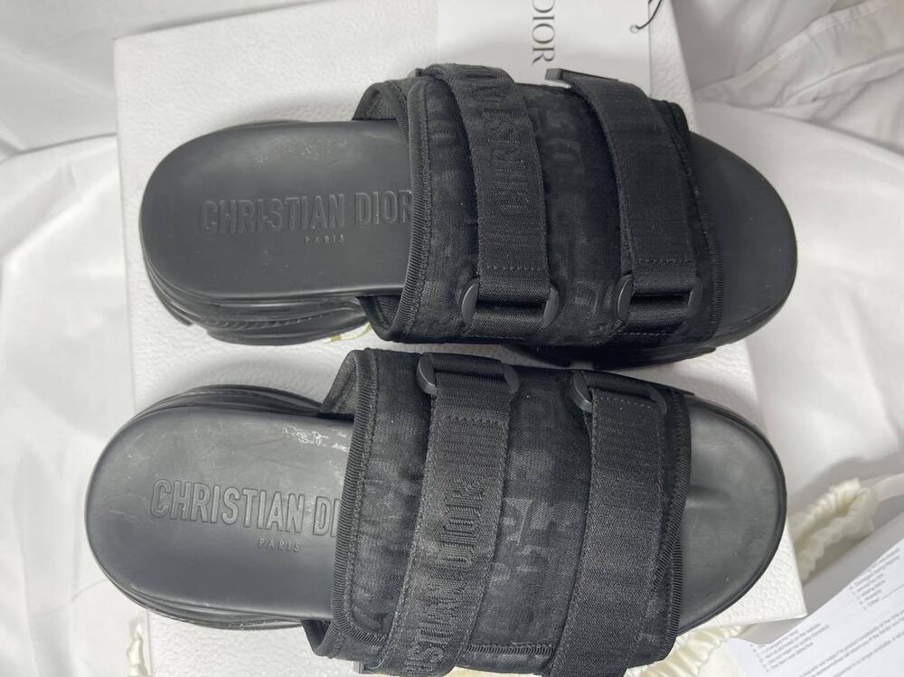 Christian Dior Technical Fabric D-Wander Slide Sandals Size 41 (Wmn)SPBJDW331013
